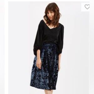 TRAFFIC PEOPLE ⭐️ sequin midi skirt